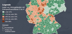 Städte-Check: Energieeffizienz von Wohngebäuden