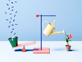 Entscheidung Umdenken Transition