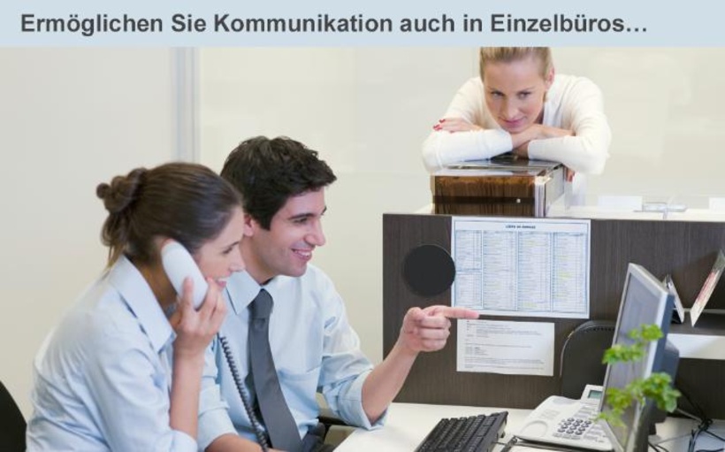 Kommunikation in Einzelbüros