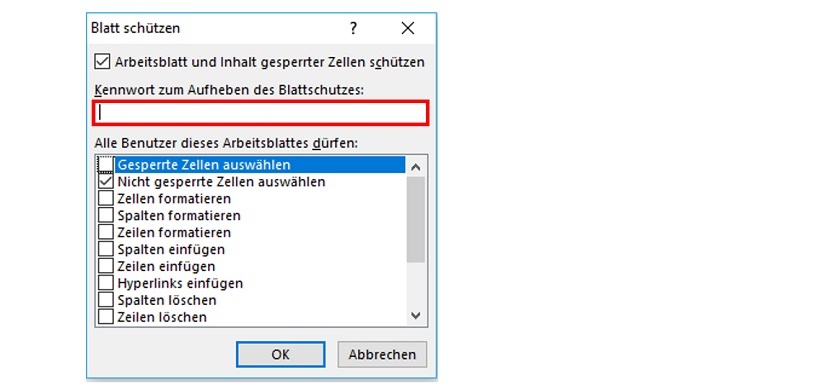 Escel-Tipp 14: Blattschutz_4