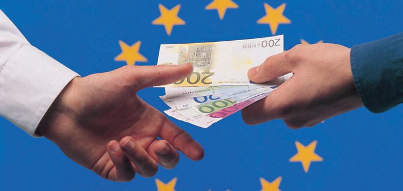 EU Geldübergabe