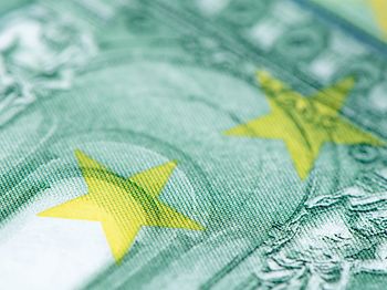 Euro Schein Nahaufnahme