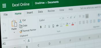 Excel Tabelle Monitor Bildschirm PC Computer