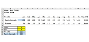 Excel-Formel INDIREKT: Dynamische Zellen- und Bereichsbezüge