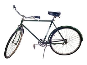 Fahrrad, stehend