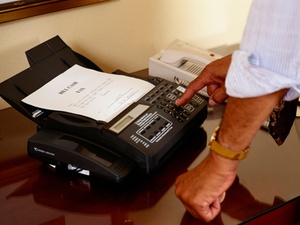 Bekanntgabe im Ferrari-Fax-Verfahren