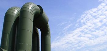 Fernwärme Pipeline Wärmenetz