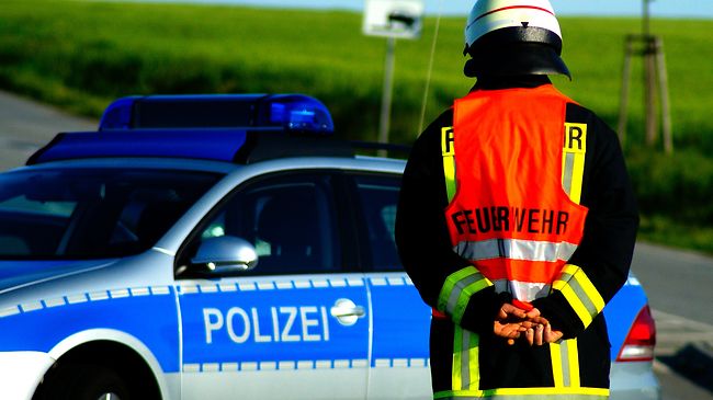 Feuerwehr und Polizei