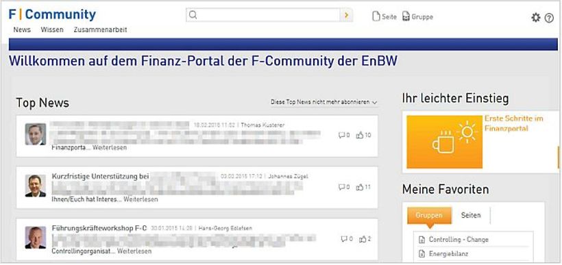 Abb. 1: Finanz-Portal – Startseite