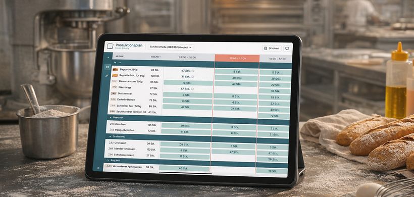 Foodforecast Bäckerei
