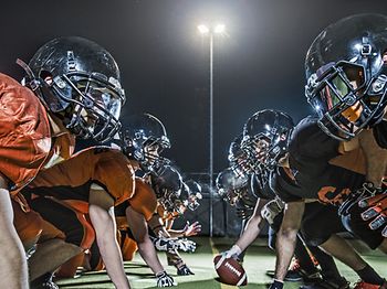 Football Konflikt Gegner