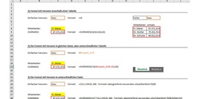 Mit Excel-Formel SVERWEIS auf mehrere Dateien zugreifen