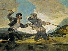 Francisco de Goya y Lucientes Duelo a garratazos