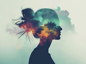 Frau persönliche Entwicklung Nachhaltigkeit