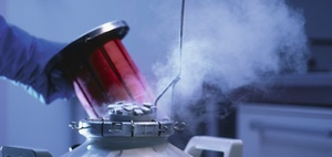 Einlagerung kryokonservierter Ei- und Samenzellen