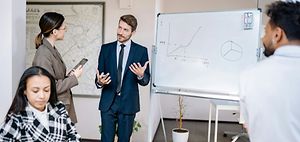 Führung Chef Meeting Workshop