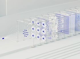 Gedanken Ideen System Ablauf Netzwerk