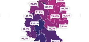 Gehaltsatlas: Die höchsten Löhne in Deutschland 