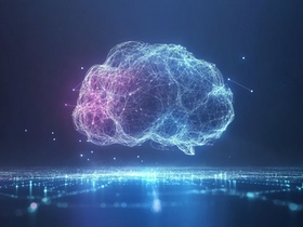 Gehirn KI Cloud Digitalisierung Netzwerk