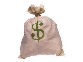 Geldsack mit Dollarzeichen