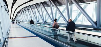 Geschäftsreise Flughafen