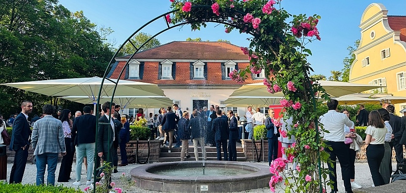 Get-Together im Schloss Kranichstein