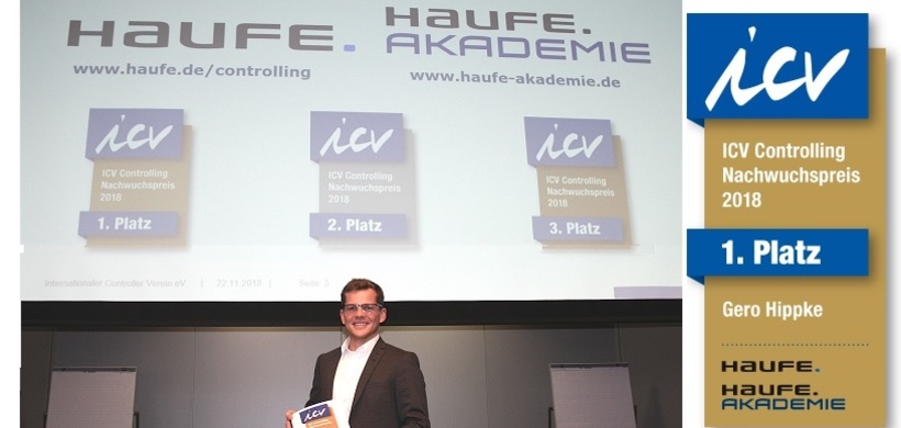 Gewinner Gero Hippke nach der Preisübergabe