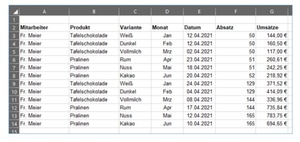 Gitternetzlinien in Excel ein- und ausblenden