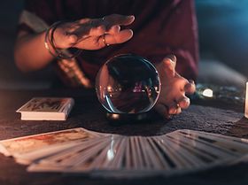 Glaskugel Zukunft Hellseher Hellseherin