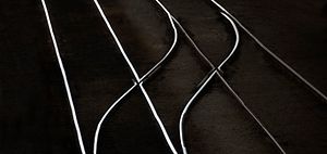 Gleise Zuggleis Zweigleisig