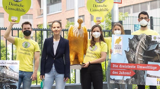 Goldener Geier: Abstimmung über „dreisteste Umweltlüge des Jahres“