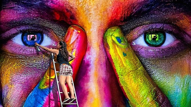 Graffiti Kunst Künstler
