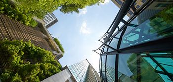 Green Building Bürogebäude modern