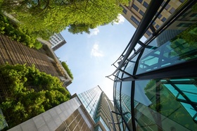 Green Building Bürogebäude modern