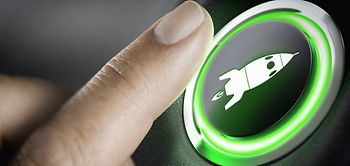 Green Grün Finger Hand Rakete Person