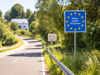 Grenzübergang Deutschland