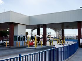 Grenzübergang USA Mexico