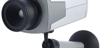 Großaufnahme Überwachungskamera