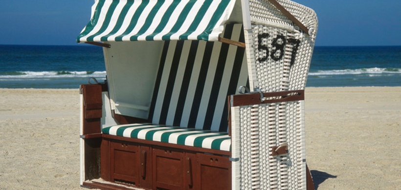 Großer Strandkorb, Sylt