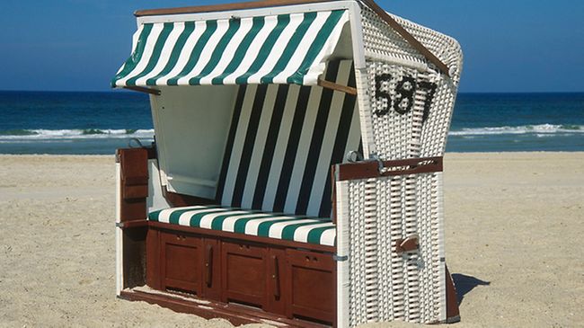 Großer Strandkorb, Sylt