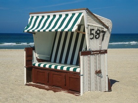 Großer Strandkorb, Sylt