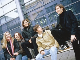 Gruppe Jugendlicher