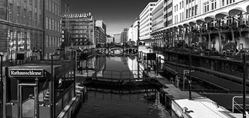 Hamburg Rathausschleuse