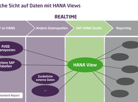 Die HANA-Views ermöglichen eine einfache und individuelle Sicht auf relevante Daten.