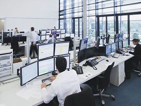 Handelsraum der Boerse Muenchen