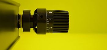 Heizkörper Heizung Thermostat schwarz Zentralheizung