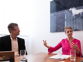Harald Schirmer und Ariane Reinhart von Continental