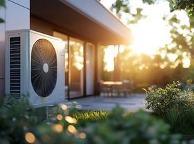 Haus Einfamilienhaus Neubau Garten Wärmepumpe