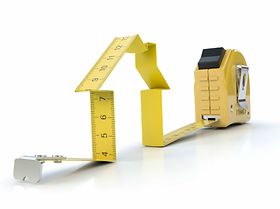 Haus Maßband Renovierung