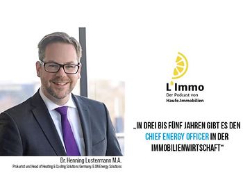 Header  L'Immo Podcast mit Henning Lustermann EON